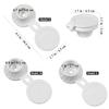 GALPADA 3-Pack Leak-Proof Shampoo Bottle Caps TPE Replacement Bottle Lids for Shower Gel Bathroom Lid Replacement for Jars Kitchen Condiment Lid Universal Fit view 4