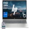 HP 15.6" Touchscreen Laptop Computer, Windows 11 Home 64GB RAM 2TB SSD, Intel Core i7-1355U, FHD IPS LED Display, Numeric Keypad, Camera Privacy Shutter, SageNova Earphones, Natural Silver view 1