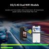 4K 30FPS Action Camera, 5G/2.4G WiFi Sports Camera with 1.33 Inch Touch Control Screens 154 Wide Angle Lens 6 Axis Gyro Stabilization for Cycling, Autorcycle (White) view 2