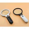 Portable Handheld Illuminated Magnifier Magnifying Glass Lens LED Light Aid for Seniors view 3
