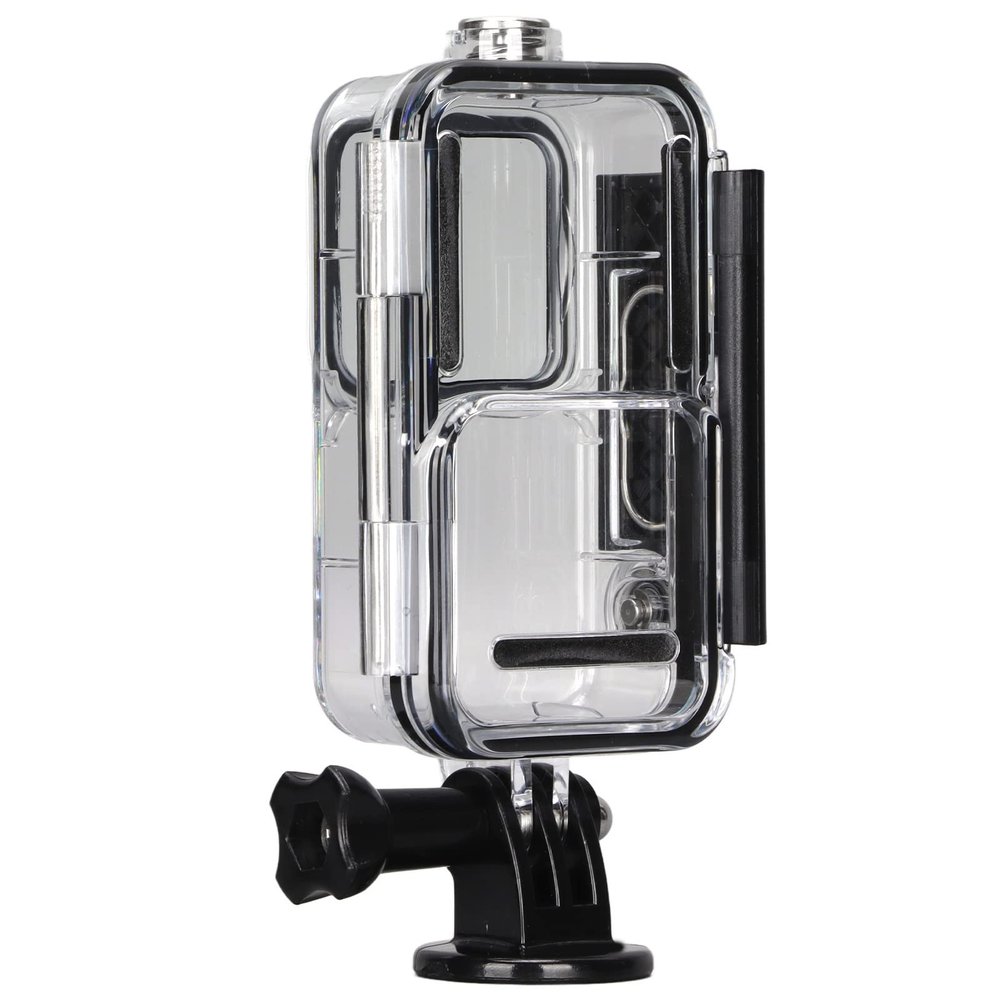SUNGOOYUE Camera Housing for Action 2, High Transparency PC Glass, 45m Underwater Diving Case for Snorkeling, Swimming and Water Sports