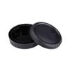 10 PCS Rear Lens Cap Camera Body Cap Set Camera Cover Anti-dust Protection Plastic Black for Fuji FX X Mount Excellent(Camera Body Cap) view 2