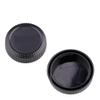 10 PCS Rear Lens Cap Camera Body Cap Set Camera Cover Anti-dust Protection Plastic Black for Fuji FX X Mount Excellent(Camera Body Cap) view 4