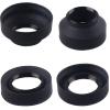 49 52 55 58 62 67 72 77 82mm 3-Stage 3 in1 Collapsible Rubber Foldable Lens Hood for Canon for Nikon DSIR Lens Camera Excellent(52mm) view 1