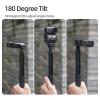 Dual-Direction Magnetic Mount Adapter for DJI OSMO Nano, 1/4" Thread Extension Base 180 Adjustable Rotating Front-to-Back Tilt Adjustment Quick-Release Plate Accessories view 3