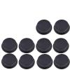 10 pcs Rear Lens Body Cap Camera Cover Dust Screw Mount Protection Plastic Black Replacement for Canon EOS EF EFS 5DII 6D Excellent(Rear Lens Cover) view 1