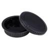 10 pcs Rear Lens Body Cap Camera Cover Dust Screw Mount Protection Plastic Black Replacement for Canon EOS EF EFS 5DII 6D Excellent(Rear Lens Cover) view 2