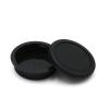 10 pcs Rear Lens Body Cap Camera Cover Dust Screw Mount Protection Plastic Black Replacement for Canon EOS EF EFS 5DII 6D Excellent(Rear Lens Cover) view 3