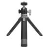 Camera Tripod Stand with 1/4 Inch Screw and Cold Shoe Port, Extendable Aluminum Alloy, 360 Degree Rotation - Stable Load Bearing, Adjustable Telescopic, Ideal for Smartphone view 1