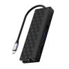 JINPIAOPIAO 7 Port USB C Adapter with 4K30hz Multimedia Port Gigabit Ethernet and PD100W Charging 2xUSB3.0 Docking Station view 1