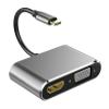 JINPIAOPIAO 2/4 in 1 USB C Docking Station Two 4K 60Hz 30Hz Adapter with USB3.0 Hubs for Laptop view 1