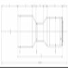 Bi-Telecentric 0.6X 80mm Working Distance C Mount 1'' for Measurement (no coaxial) view 2