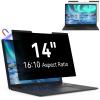 Mao Yeye Magnetic Laptop Privacy Screen 14 Inch 16:10 Aspect Ratio Anti-Glare Blue Light Monitor Protector,Removable 14in Film for Lenovo HP Dell Acer Asus Thinkpad Envy Xps view 1