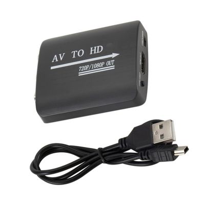 JINPIAOPIAO HDTV Adapter HDTV 1080P to CVBS Converter for Laptop Single Direction Compatible for Computer