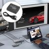 JINPIAOPIAO HDTV Adapter HDTV 1080P to CVBS Converter for Laptop Single Direction Compatible for Computer view 2