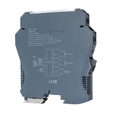 One in one Out Analog Signal Converter 4-20ma 75mv 0-10V 0-5V Signal 35MM Rail(4-20ma Output,0-20mA Input)