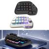 JINPIAOPIAO Mechanical Number Pad VIA Programmable 17 Hot Swappable USB Numeric Keypad with PBTs Keycaps and RGBs Backlit for La view 2