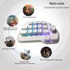 JINPIAOPIAO Mechanical Number Pad VIA Programmable 17 Hot Swappable USB Numeric Keypad with PBTs Keycaps and RGBs Backlit for La view 4
