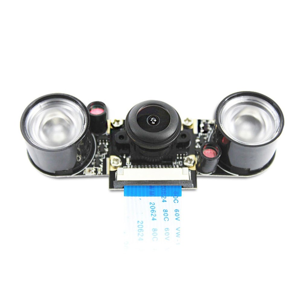 JINPIAOPIAO 5MP Camera Module 130 Degree Wide Angled Night View Webcam Enhances Imaging for 3B 4B 3B+ Models