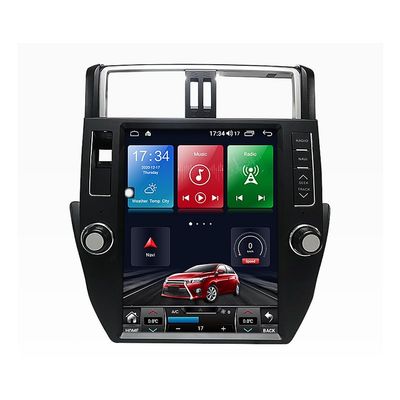 12.1 inch Car Radio Stereo with CarPlay for Toyota Land Cruiser Prado 2010 2011 2012 2013 Model Year Octa-Core 6+128GB Upgrade GPS Navigation Android Head Unit Multimedia Player Auto Stereo Receiver