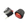 1PC RL3-5 Open 20MM Round Tripod Diameter 23 mm Ship Switch Red Button Red 250V6A view 1