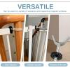 Nextpal 2 Pcs Baby Railing Adapter, M10 Y-Spindle Rods with Extra Long Wall Mounting Screws, Universal Banister and Bannister Adapter for Pressure Mounted Stair view 3