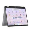 HP - 14" 2-in-1 Full HD Touch-Screen Chromebook Plus Laptop with Google AI - Intel Core i3-8GB Memory - 256GB UFS - Meteor Silver (Renewed) view 2
