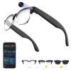 AI Smart Glasses with 4K Camera, 8MPW Anti-Shake Bluetooth Camera Glasses, 1080P Video Recording Dual Mic Noise Reduction, Real Time Translation&Simultaneous Interpretation, 290mAh Capacity(W630) view 1