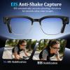 AI Smart Glasses with 4K Camera, 8MPW Anti-Shake Bluetooth Camera Glasses, 1080P Video Recording Dual Mic Noise Reduction, Real Time Translation&Simultaneous Interpretation, 290mAh Capacity(W630) view 3