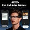 AI Smart Glasses with 4K Camera, 8MPW Anti-Shake Bluetooth Camera Glasses, 1080P Video Recording Dual Mic Noise Reduction, Real Time Translation&Simultaneous Interpretation, 290mAh Capacity(W630) view 4