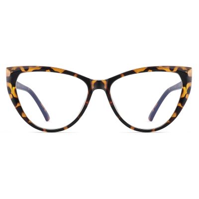 PANNER Blue Light Blocking Glasses Women Bluelight Blocker Computer Cateye Clear Cat Eye Eyeglasses Frame(Tortoise)