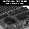Case for DJI Mini 5 Pro Drone - Waterproof Carrying Box for Fly More Combo view 3