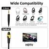 192KHz DAC Optical to 2.5mm Converter,Optical Audio Cable to Replacement Audio Cable Adapter,Digital to Analog Audio Converter for HDTV DVD Set-top Boxes (O-ptical to 2.5mm) Aux Cable - 4.6FT view 3