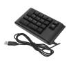 Spryflower USB Wired Num Keypad, 19 Keys Number Pad with RGB Back, anical Numpad for Laptop Computer, Portable Financial Keypad for Spreadsheets and Accounting view 4