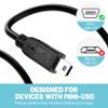 USB Data/Charger Cable Compatible with Garmin Nuvi 2250 2557LMT 2558LMTHD 2699LMTHD view 2