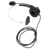Drfeify Adjustable RJ9 Earphone with Noise Cancelling Microphone for Office Landline Phone, Sound Quality for After Sales Service, Black view 2