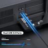 4U Server Chassis, Server Case with Hard Drive Bays and 7 PCI Slots, Rackmount Cases for Data Center and Gaming, Supports ATX, Micro-ATX, Mini-ITX Motherboards, 2X Front USB 3.0, Lockable Front Panel view 3