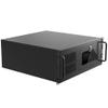 4U Server Chassis, Server Case with Hard Drive Bays and 7 PCI Slots, Rackmount Cases for Data Center and Gaming, Supports ATX, Micro-ATX, Mini-ITX Motherboards, 2X Front USB 3.0, Lockable Front Panel view 4