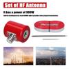 14M-30MHz HF Telescopic Antenna 1/4 Wavelength For USDX QRP Radio, 300W Rated Power 600W Peak, Extendable To 5M For Amateur And Communications With High Efficiency In 14.270MHz Band(Base only) view 4