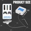 2 Pcs Retractable TV Remote Tether, Anti-Loss System for Your Remote, Keeper Cable Lanyard Lock for Gaming Controller, Mobile Phones and Controller, TV, DVD Remote Control (White) view 3