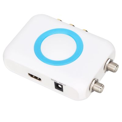 Drfeify HDM66 HD Modulator Premium ABS Material RF Video Modulator for Home TV Replacement