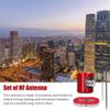 14M-30MHz HF Telescopic Antenna 1/4 Wavelength For USDX QRP Radio, 300W Rated Power 600W Peak, Extendable To 5M For Amateur And Communications With High Efficiency In 14.270MHz Band(1 set) view 3