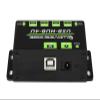 Industrial Grade USB HUB, Extending 4X USB 2.0 Ports Adopt MTT Technology, Allows Stable and Smooth 4X USB Connections(with US Power Plug) view 3
