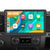 4+64G Double Din Car Stereo for Chevrolet Silverado 1500 HD 2500 HD 2007-2014 with Wireless CarPlay and Android Auto, 10 Inch IPS Touchscreen Android 14 Car Radio Support Bluetooth WiFi GPS SWC FM view 1