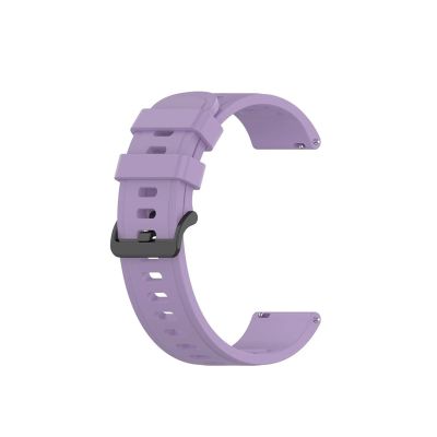 22MM Sports Silicone Watch Strap Compatible with Vibe 7 Pro Stratos 2 3 Btalk 2 Band Smartwatch Belt Compatible with Swim GPS Bracelets(Purple)