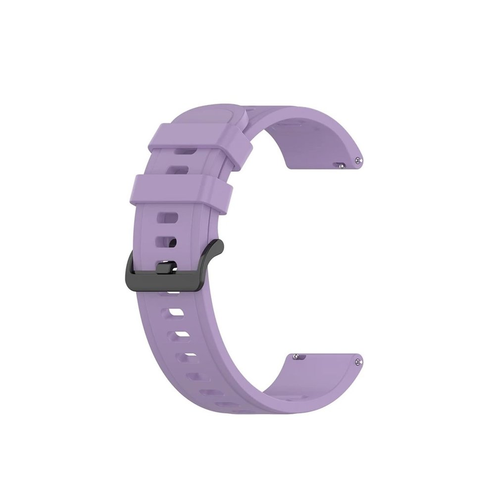 22MM Sports Silicone Watch Strap Compatible with Vibe 7 Pro Stratos 2 3 Btalk 2 Band Smartwatch Belt Compatible with Swim GPS Bracelets(Purple)