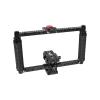 Compatible for Adjustable Hand-Held Camera Cage with Tripod Mount Plate for DSLR Cameras(C1437) view 2