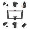 Compatible for Adjustable Hand-Held Camera Cage with Tripod Mount Plate for DSLR Cameras(C1437) view 3