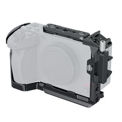 Compatible Camera Cage Kit for Sony FX30 and FX3, with Cable Clips, Cold Shoe and NATO Rail.(MD4019)