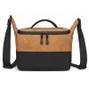 Professional Waterproof Camera Bag for DSLR and Lenses, Leather Photography Shoulder Storage Bag(Brown) view 1
